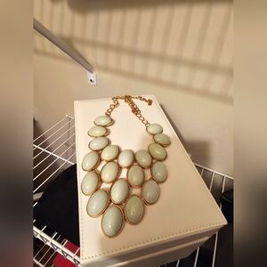 Necklace- Aldo Eggshell Blue